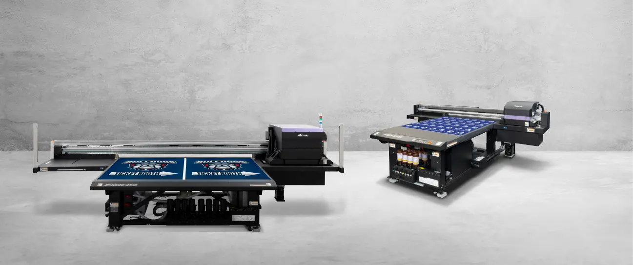 2 Mimaki printers