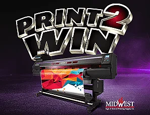 Midwest Sign & Screen Supply Co. Concurso Print2Win