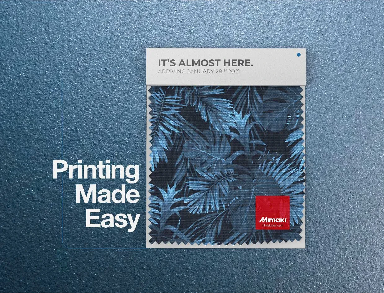 Mimaki Announces the TS100-1600 & Tiger-1800B Mk III Textile Printers