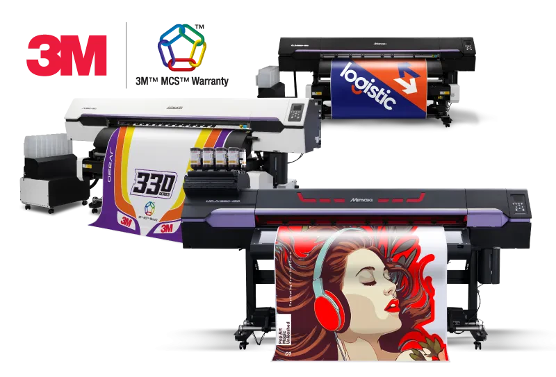 Mimaki Receives 3M™ MCS™ Warranty Approval for UCJV330 Series and UV-Curable Inks