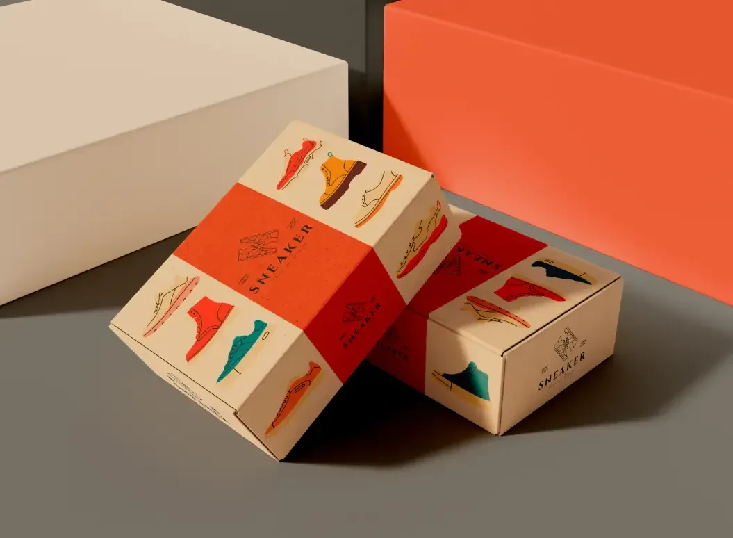 Printed product packaging