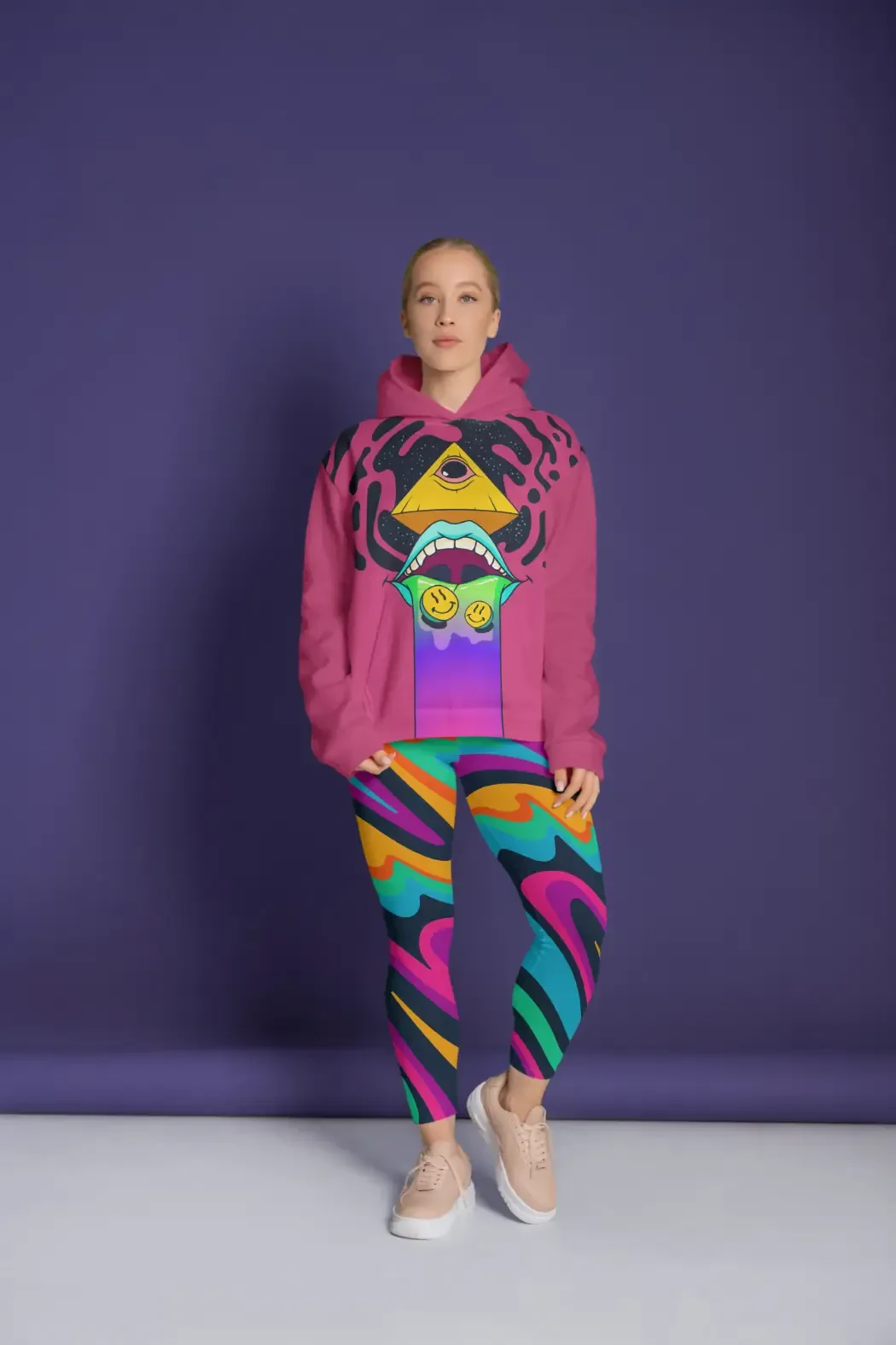 A printed outfit