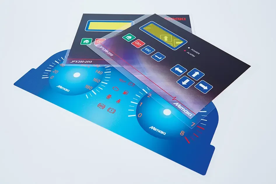 Printed interface templates