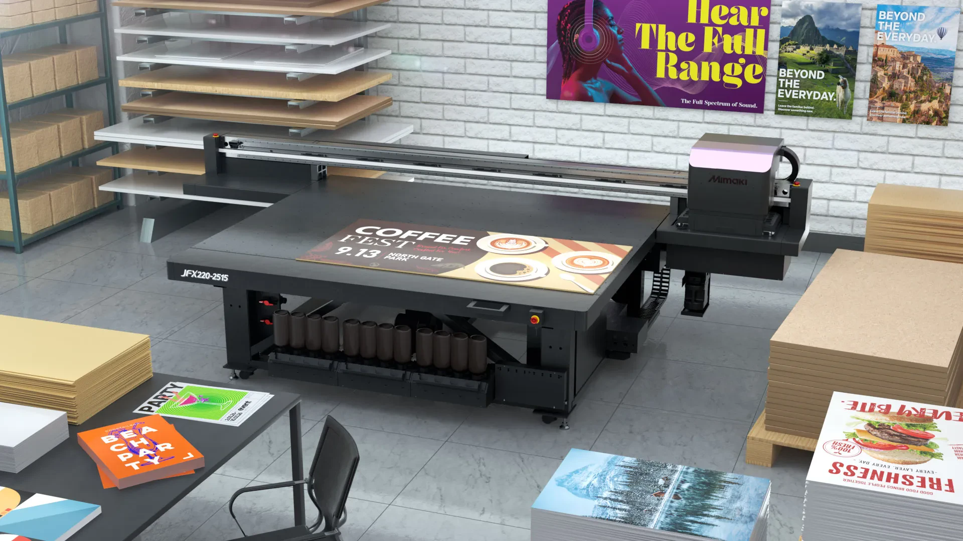 Printed product packaging