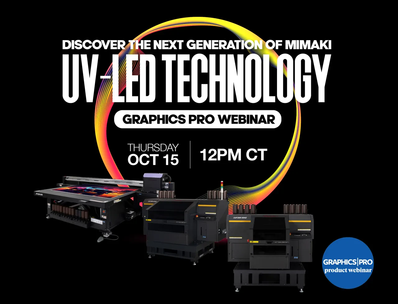 Discover the Next Generation of Mimaki UV-LED Technology