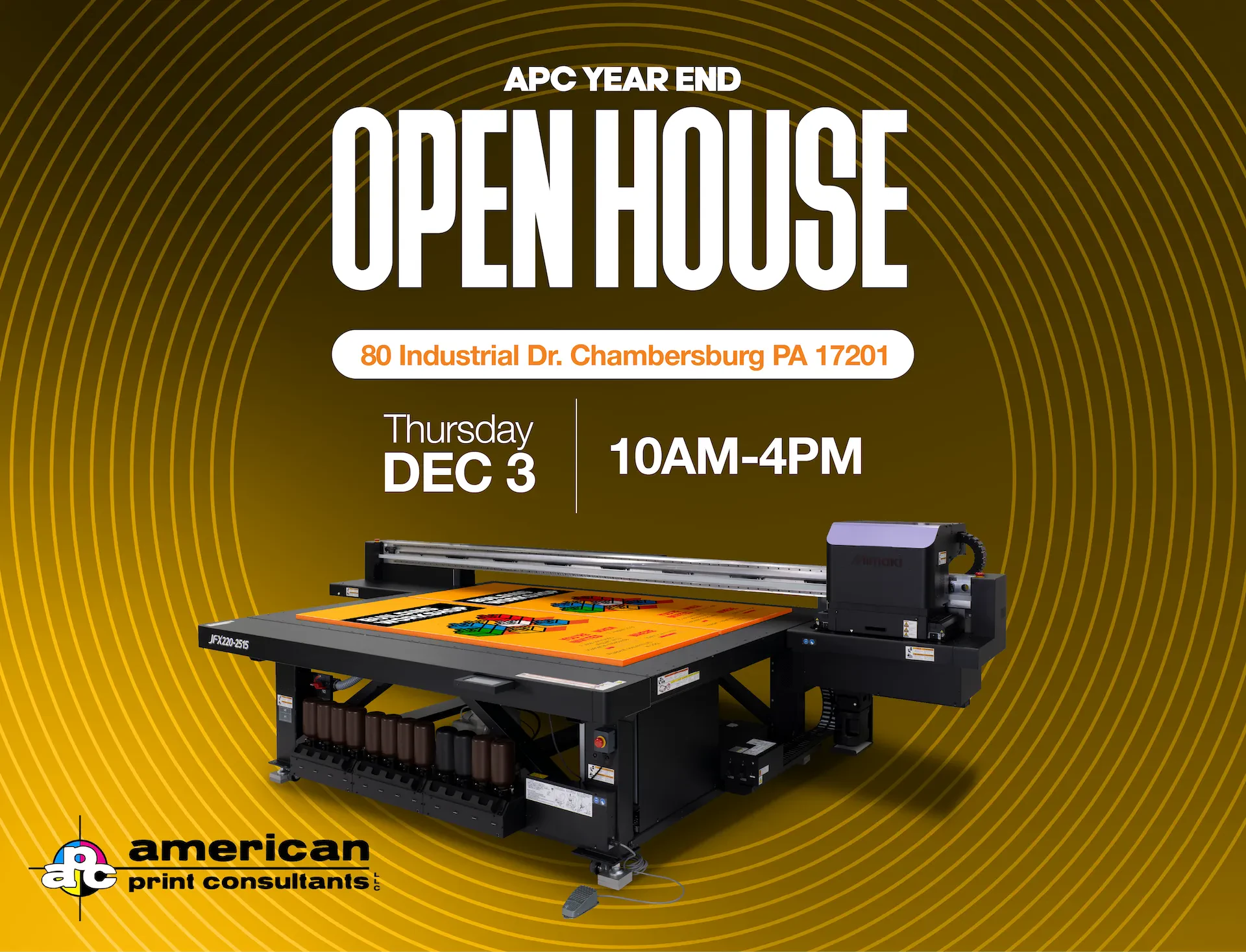 APC Year End Open House