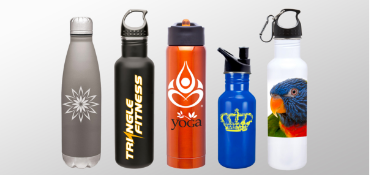 water bottles with custom printed designs