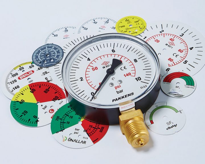 industrial pressure meter