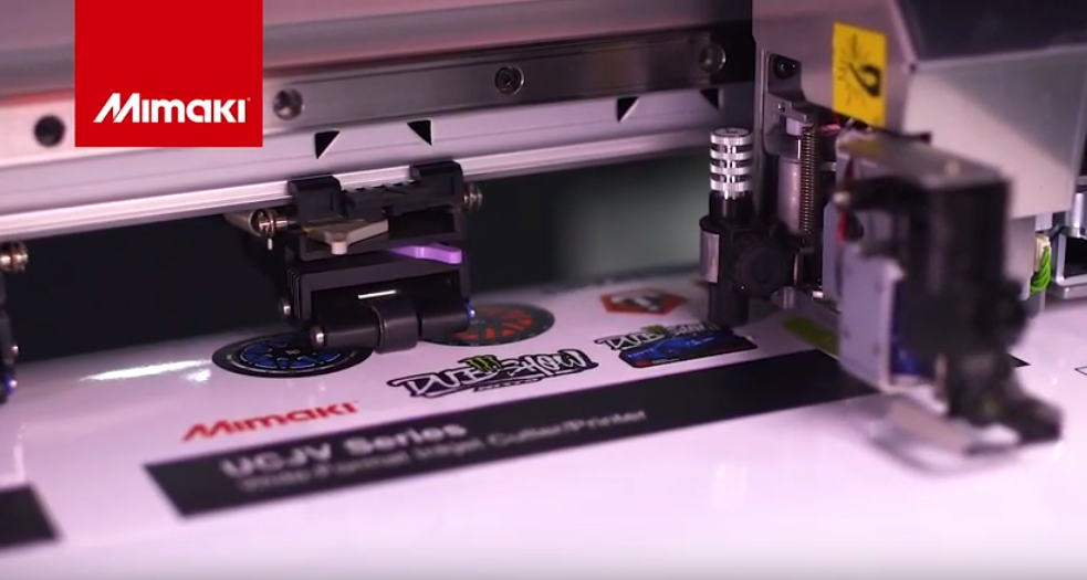 UCJV300 Series – Printing Stickers