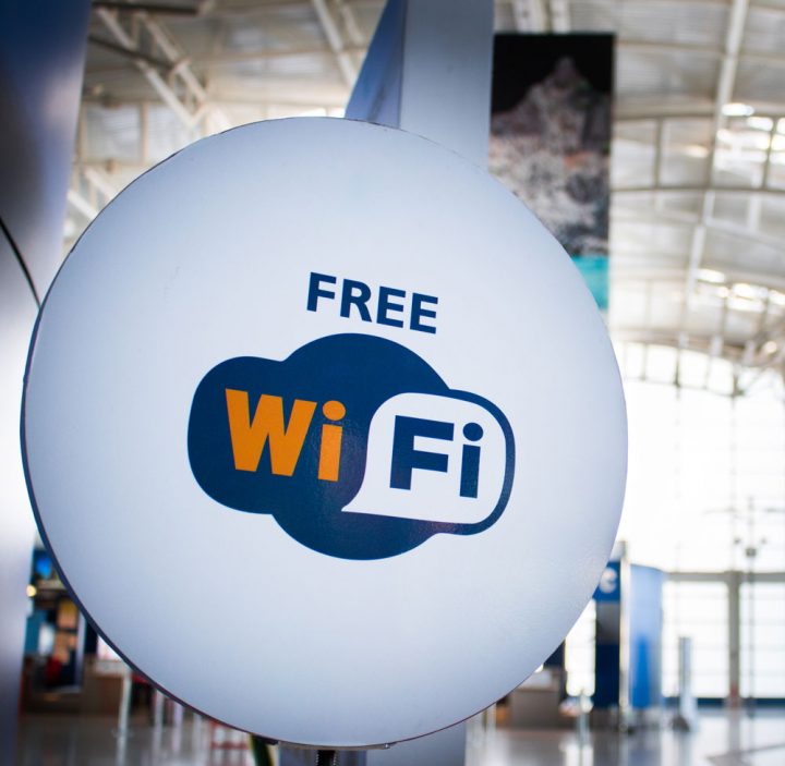 free wifi signage