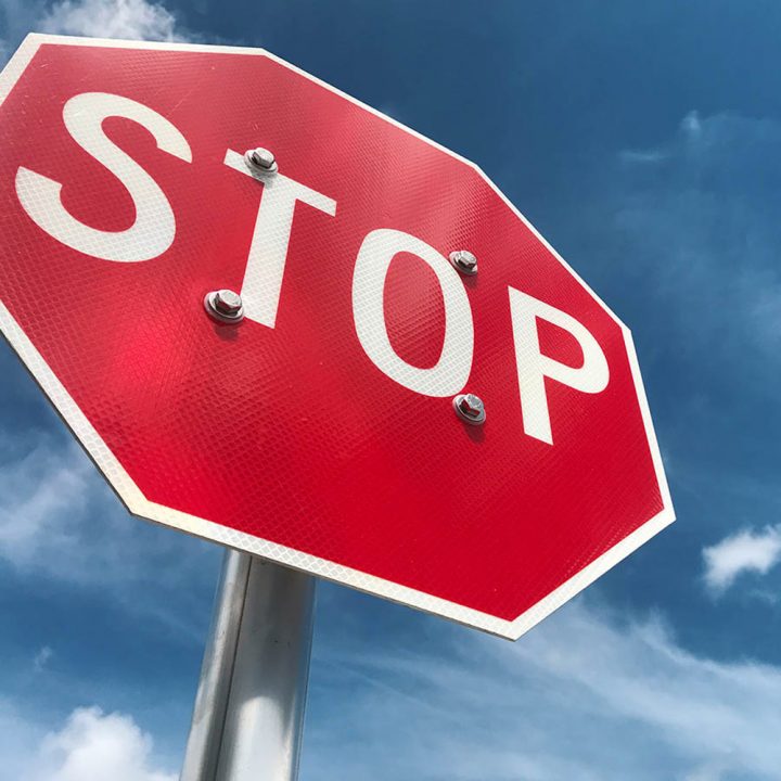 stop sign