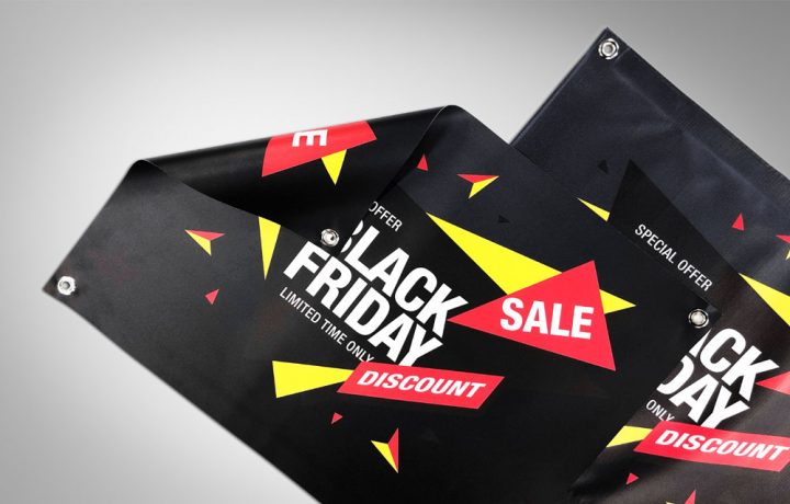 vinyl black friday sale banners