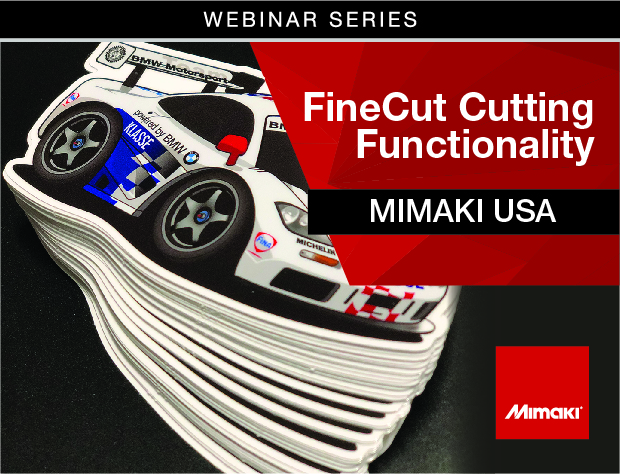 Funcionalidad de corte FineCut Mimaki USA