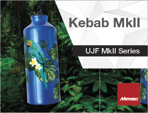 Personalice los 360 grados con el accesorio Mimaki Kebab MkII y MkII L