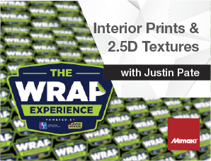 Interior Prints and 2.5D Texture Printing with Justin Pate