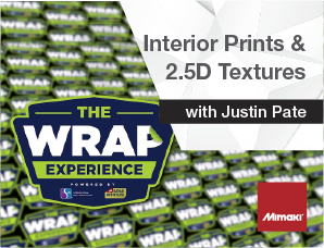 Impresiones interiores e impresión de texturas 2.5D con Justin Pate