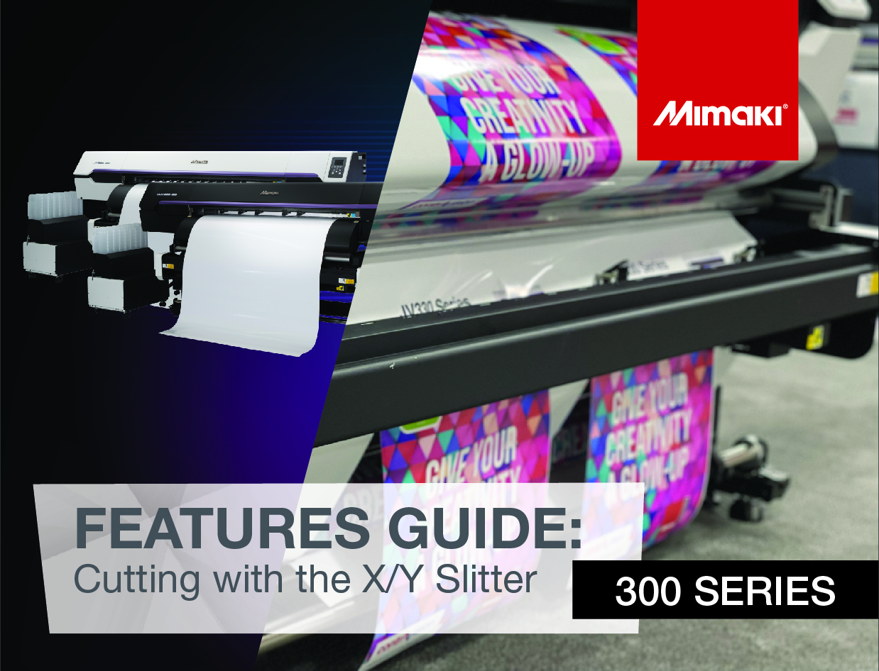 330 Series New Features Guide: Cutting with the X/Y Slitter