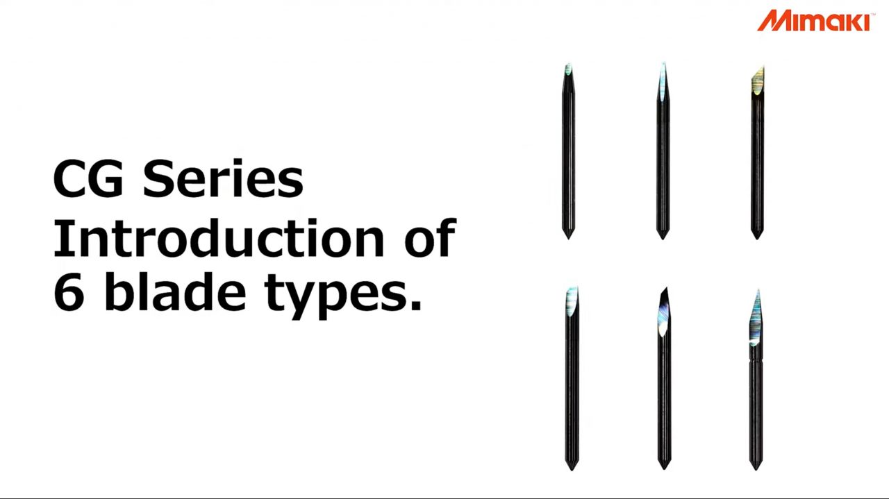 CG Series Introduction of 6 blade types