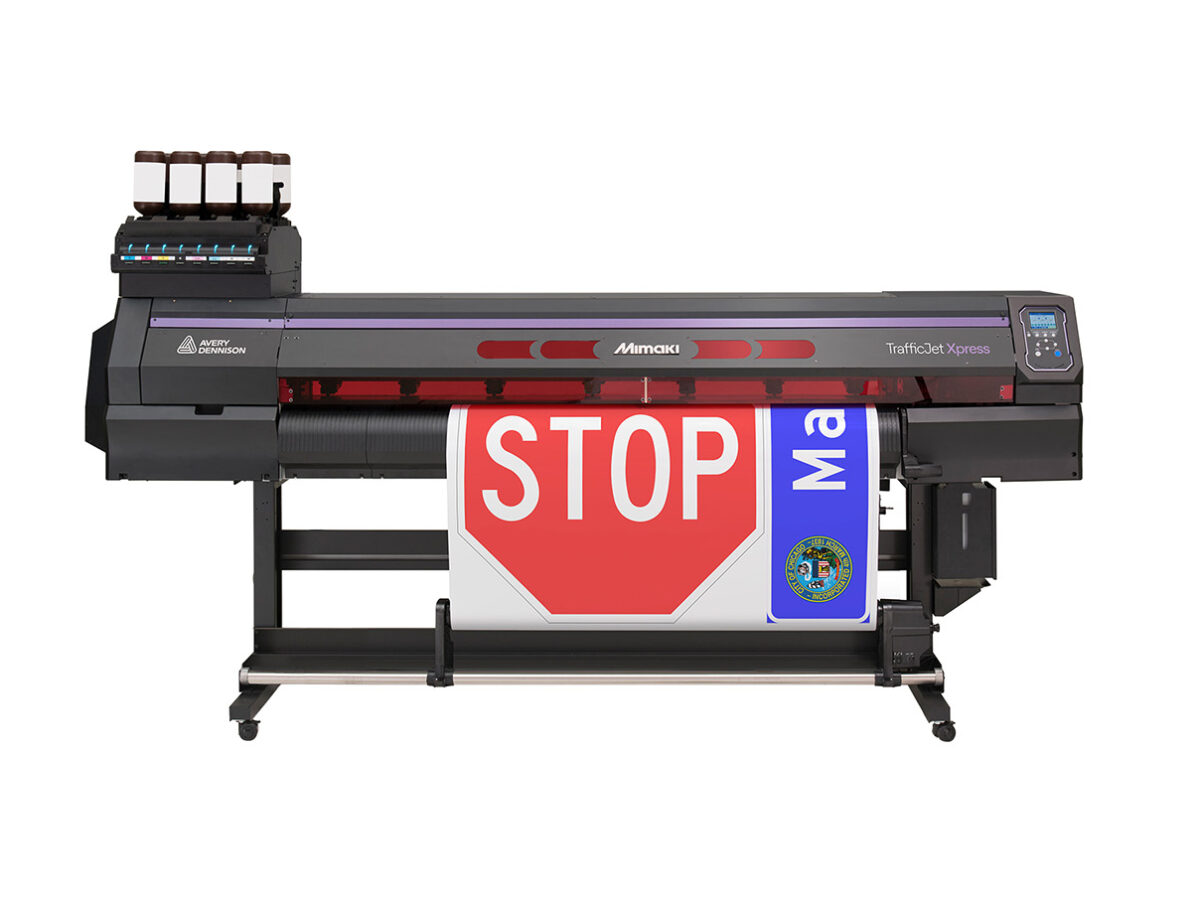 Mimaki UV-LED platform chosen by Avery Dennison for TrafficJet