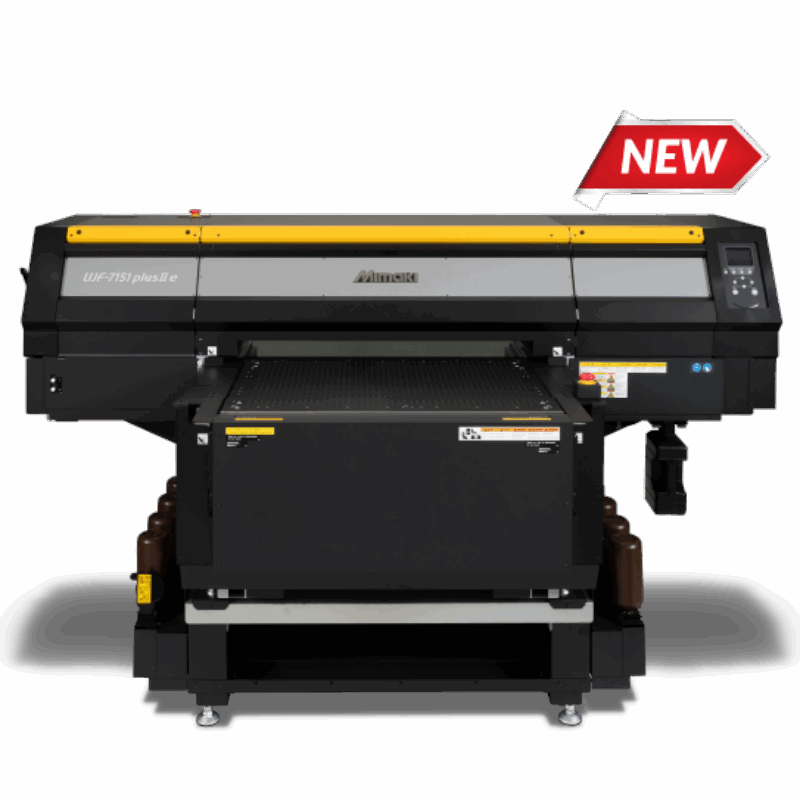 Mimaki introduces the UJF-7151 plusII e UV-LED flatbed printer